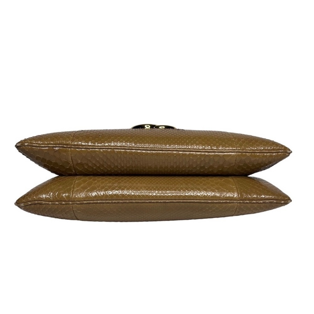 Gucci Arli Python Top Handle Bag W/ Dust Bag - image 3